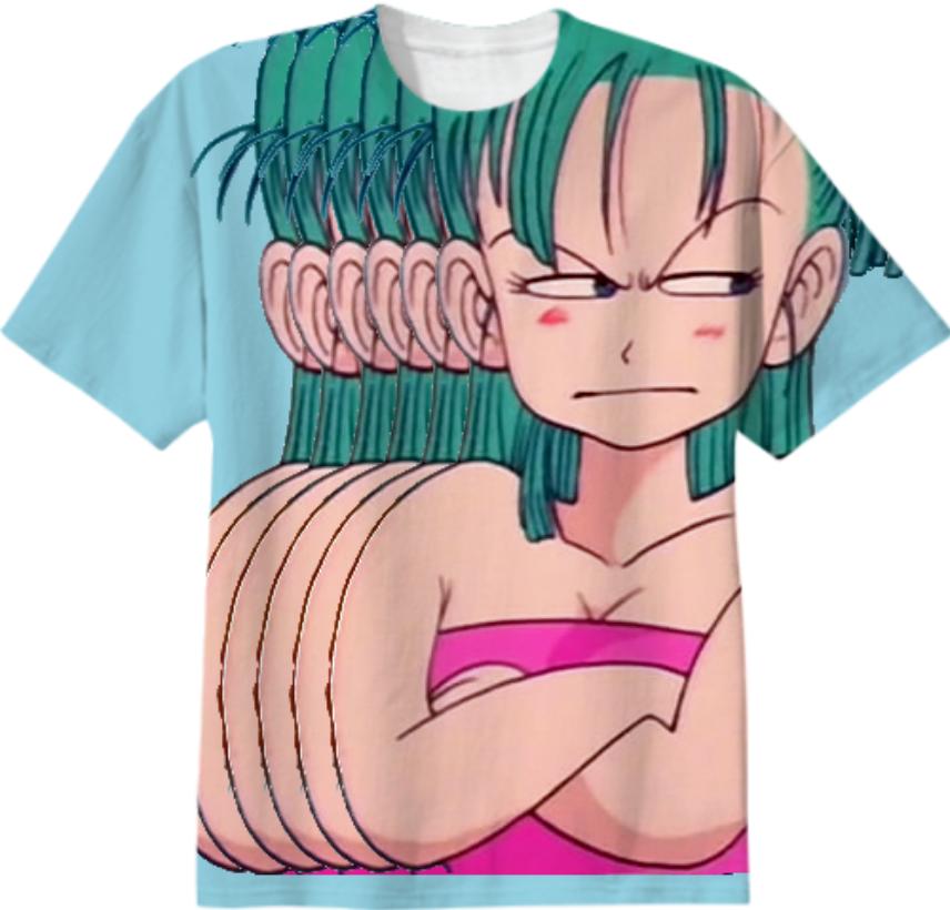 Bulma trips left to right