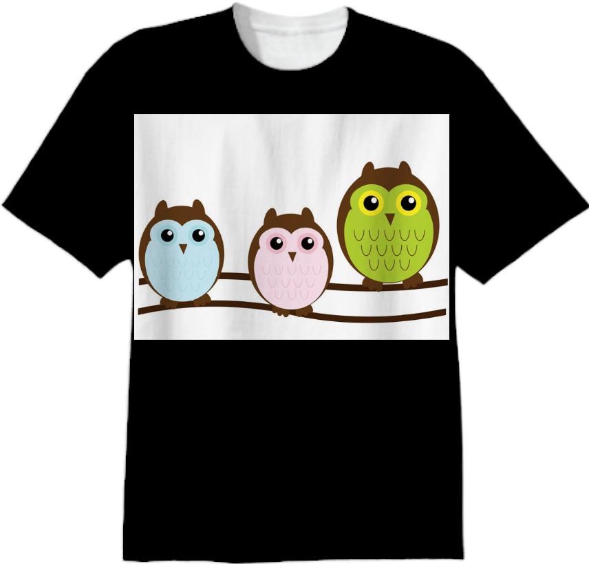cute owls shirt