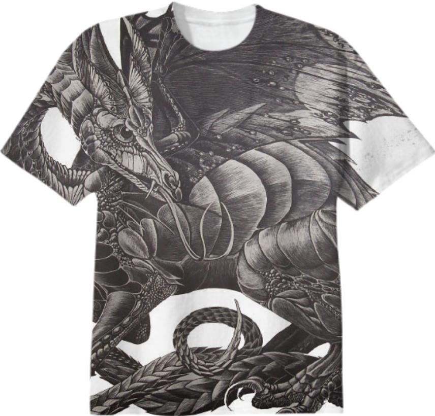 Dangerass Dragon T Shirt