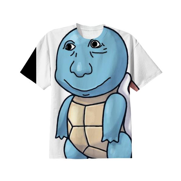Disembodied Botox Injected Face of Squirtle