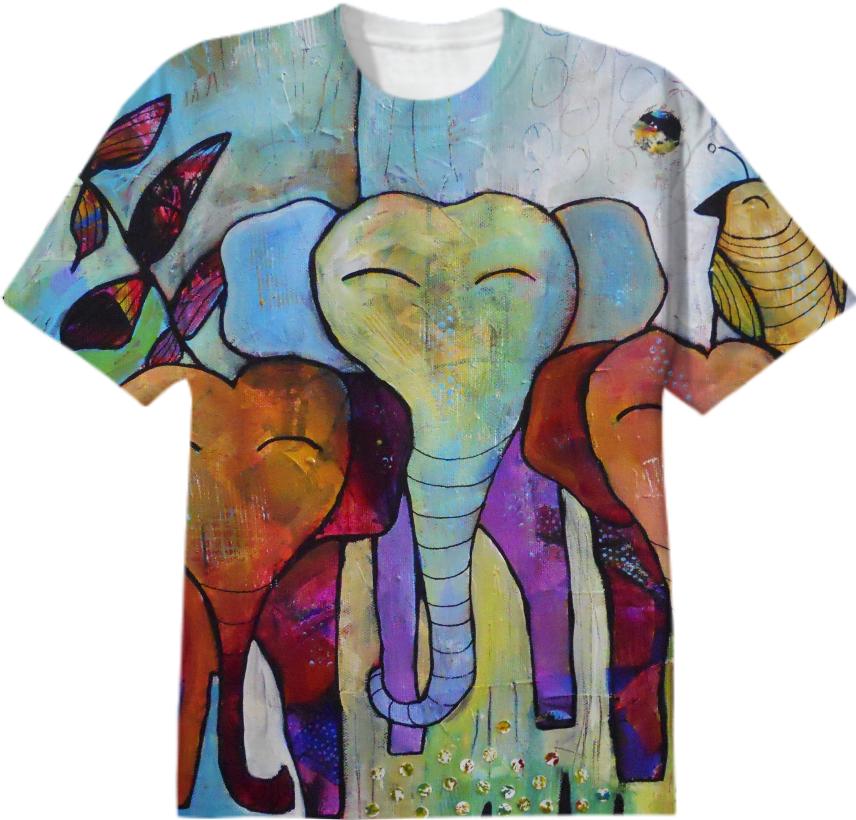 Elephant Stance T shirt