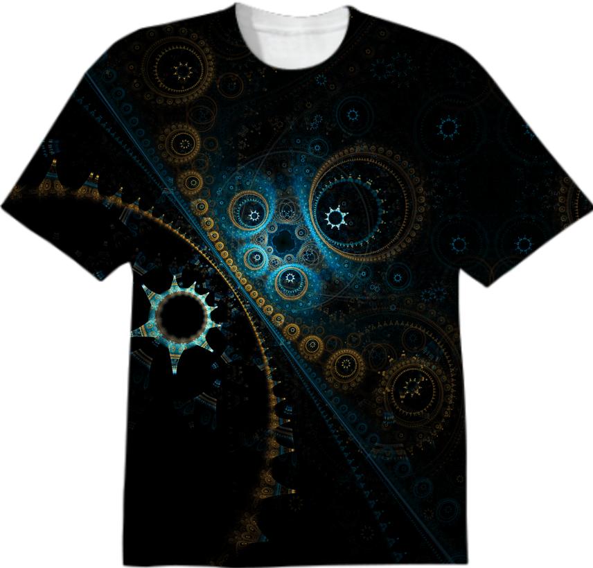 Enter Machine Fractal Design T Shirt