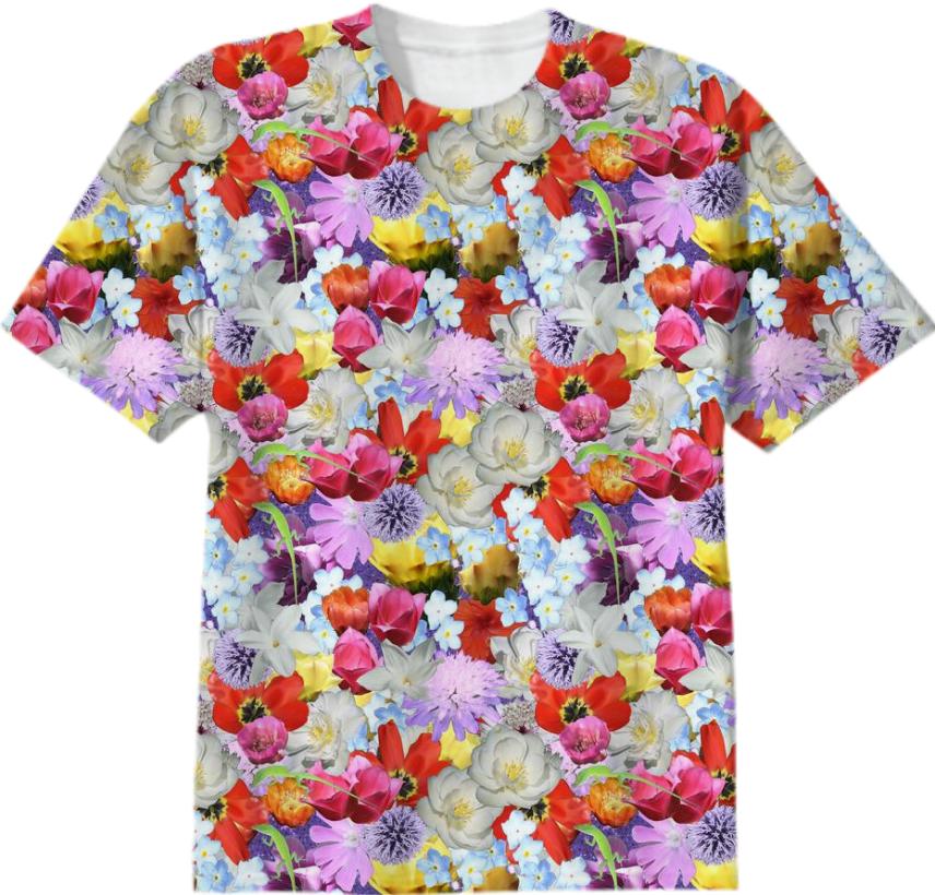 Every Flower Covered T Shirt