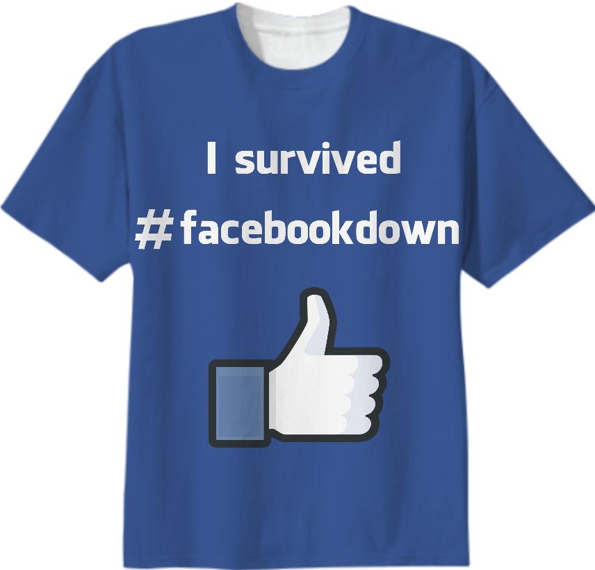 facebookdown T Shirt