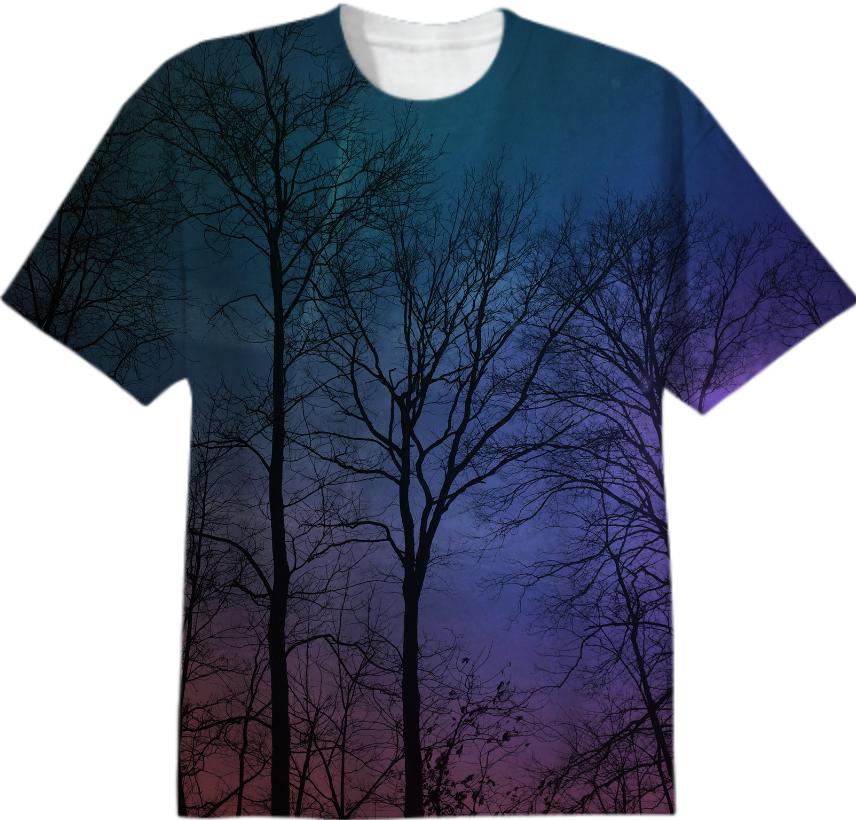 Galaxy In The Woods T shirt