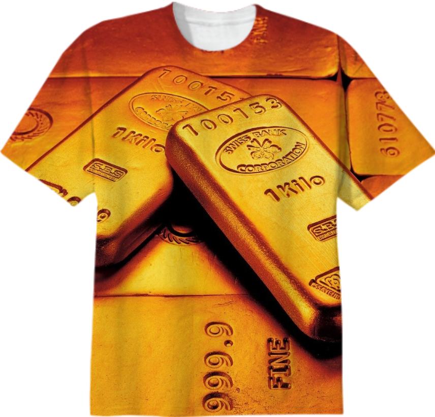 Gold Bars T Shirt
