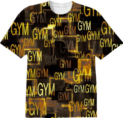 Gym Shirt Word Play