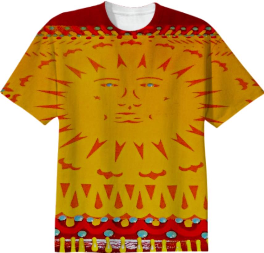 HOT SUN T Shirt by L e Dubin