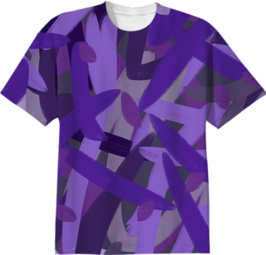 Hurry Purple Unisex T shirt