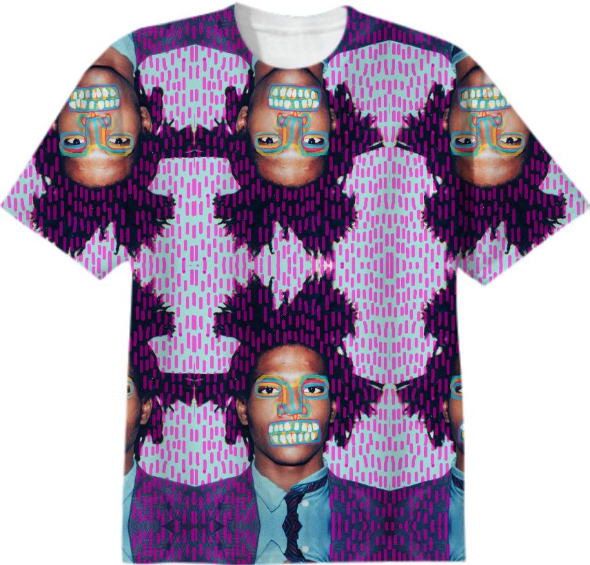 Jean Michel Basqiat Art History Buff Graffiti Tee