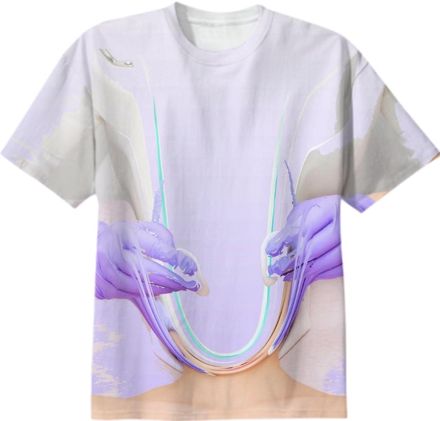 Lavender Facial T shirt