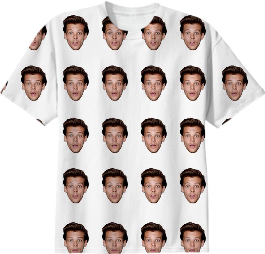 Louis Tomlinson Face Collage