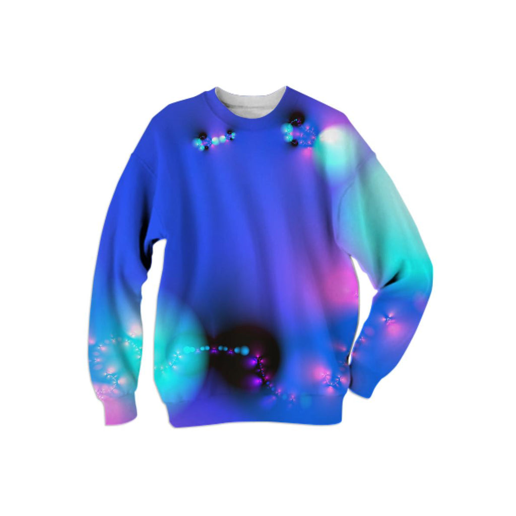 Love in Action Pink Purple Blue Abstract Heartbeat