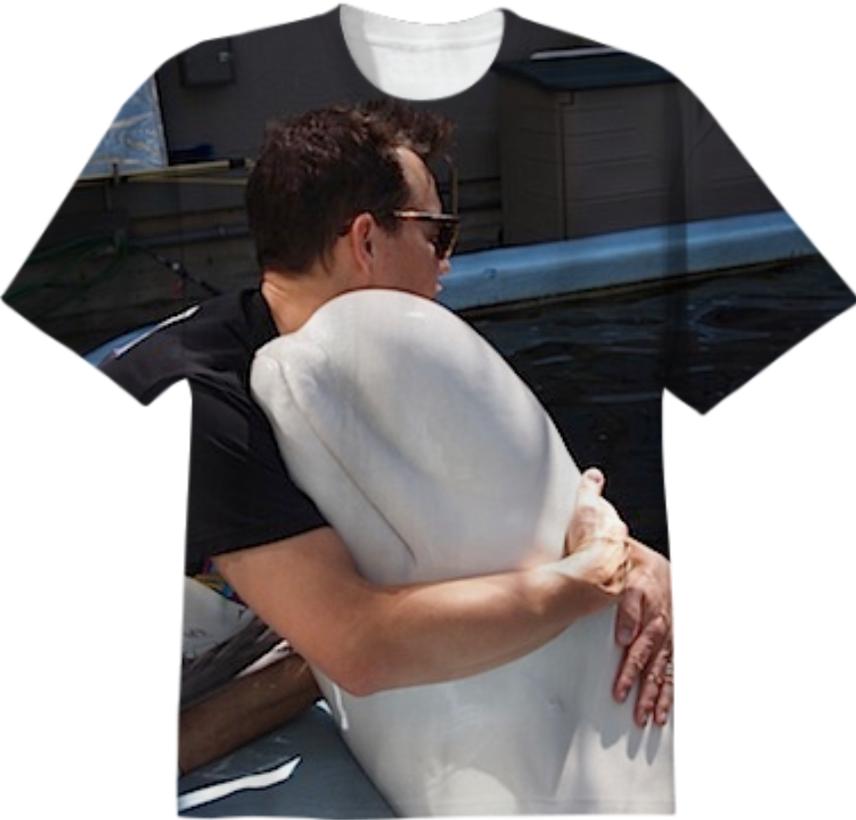 mark hoppus and a whale