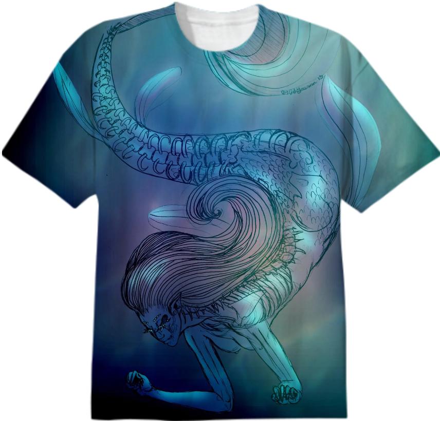 Mermaid Anatomy T Shirt