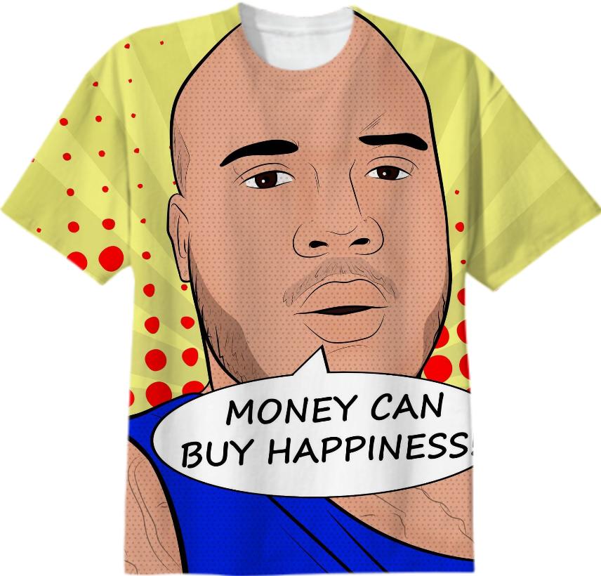 money can buy happiness tee