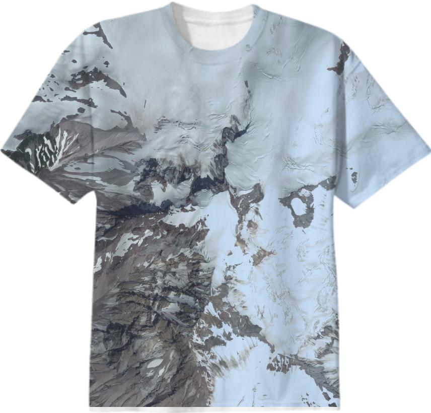 Mount Garibaldi Air Photo T Shirt