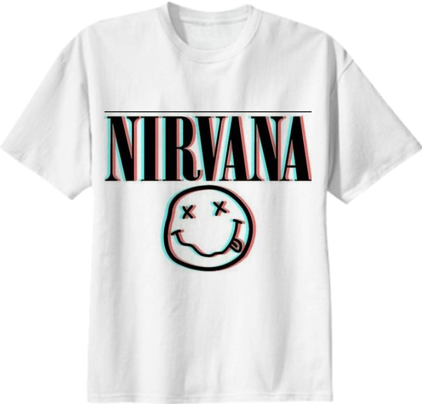 nirvana trippy shirt