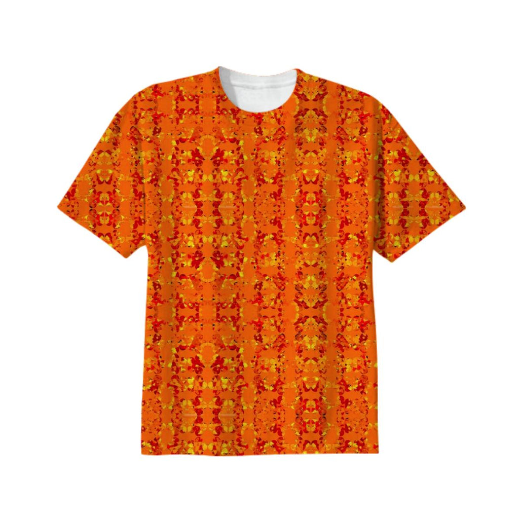 Orange Aztek T shirt