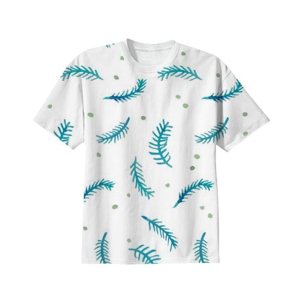 Painted Ferns T Shirt