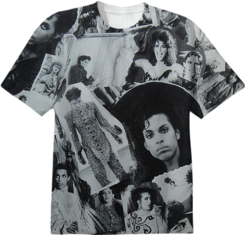 Prince Parade Collage T Shirt