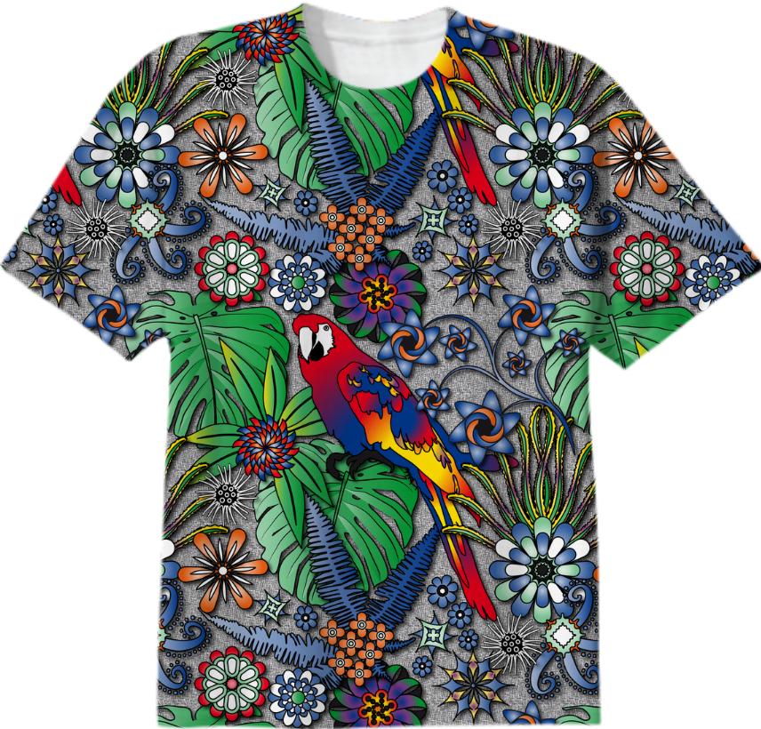 Parrot Jungle T shirt