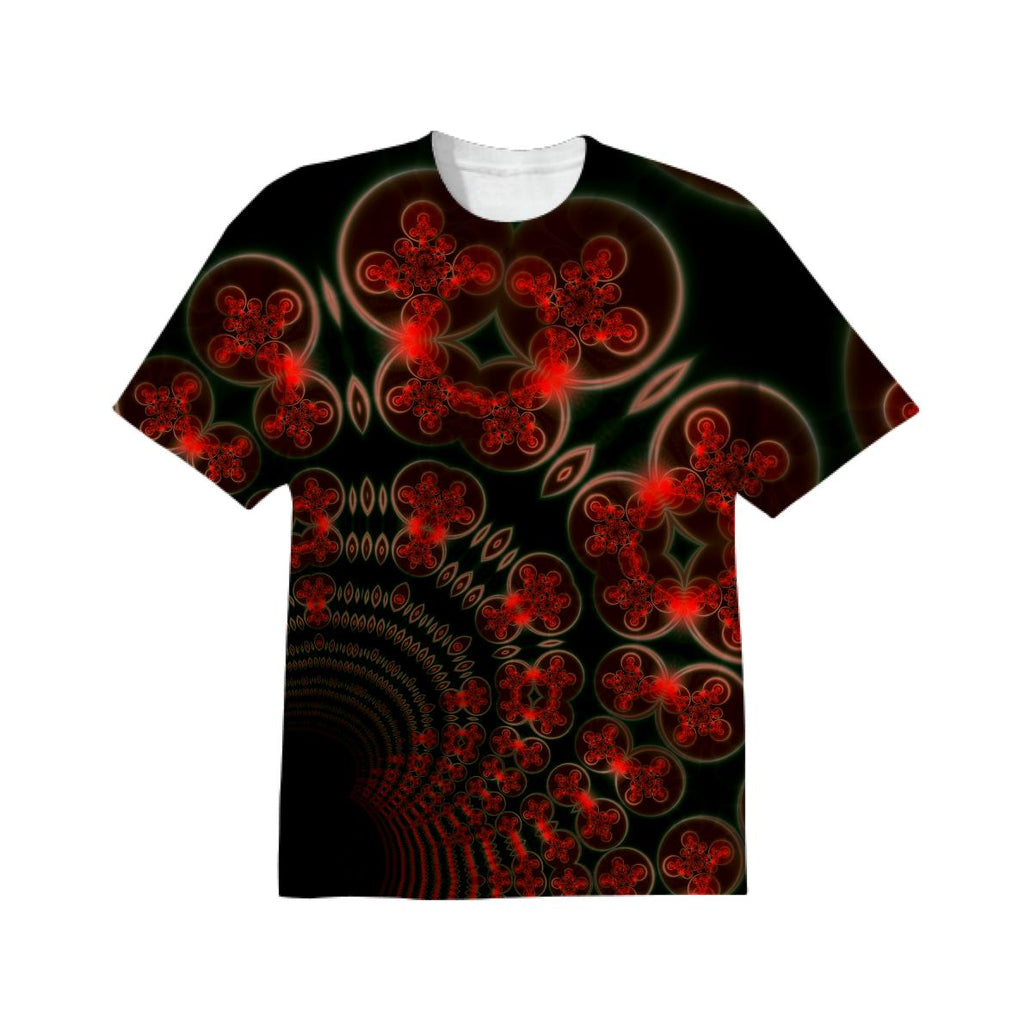 Phenomenon Orange Gold Abstract Cosmic Explosion