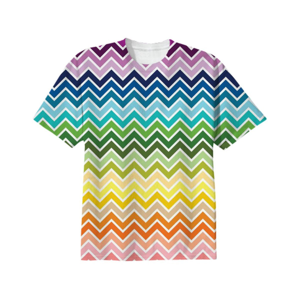 Rainbow Chevron Tee Shirt