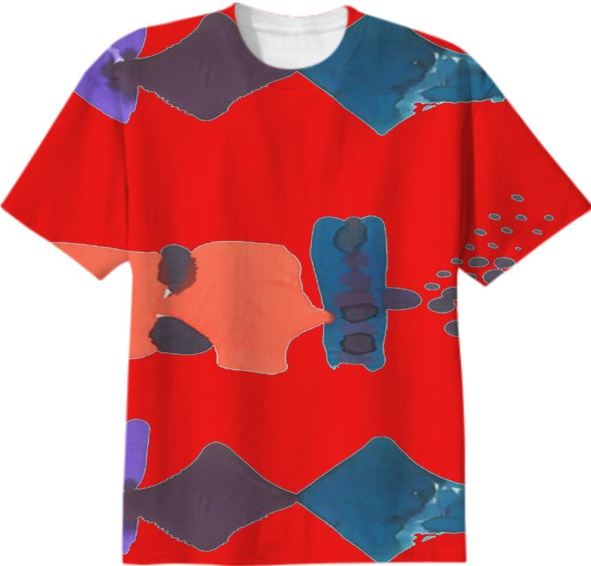 Red Float Tee