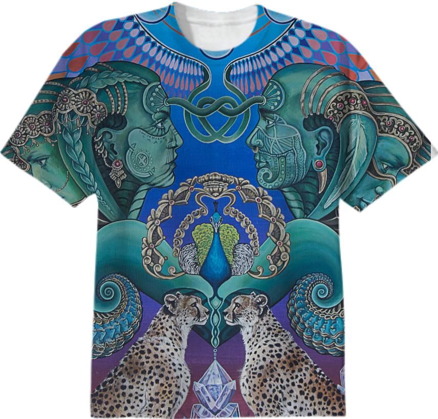 reflection reaction t shirt