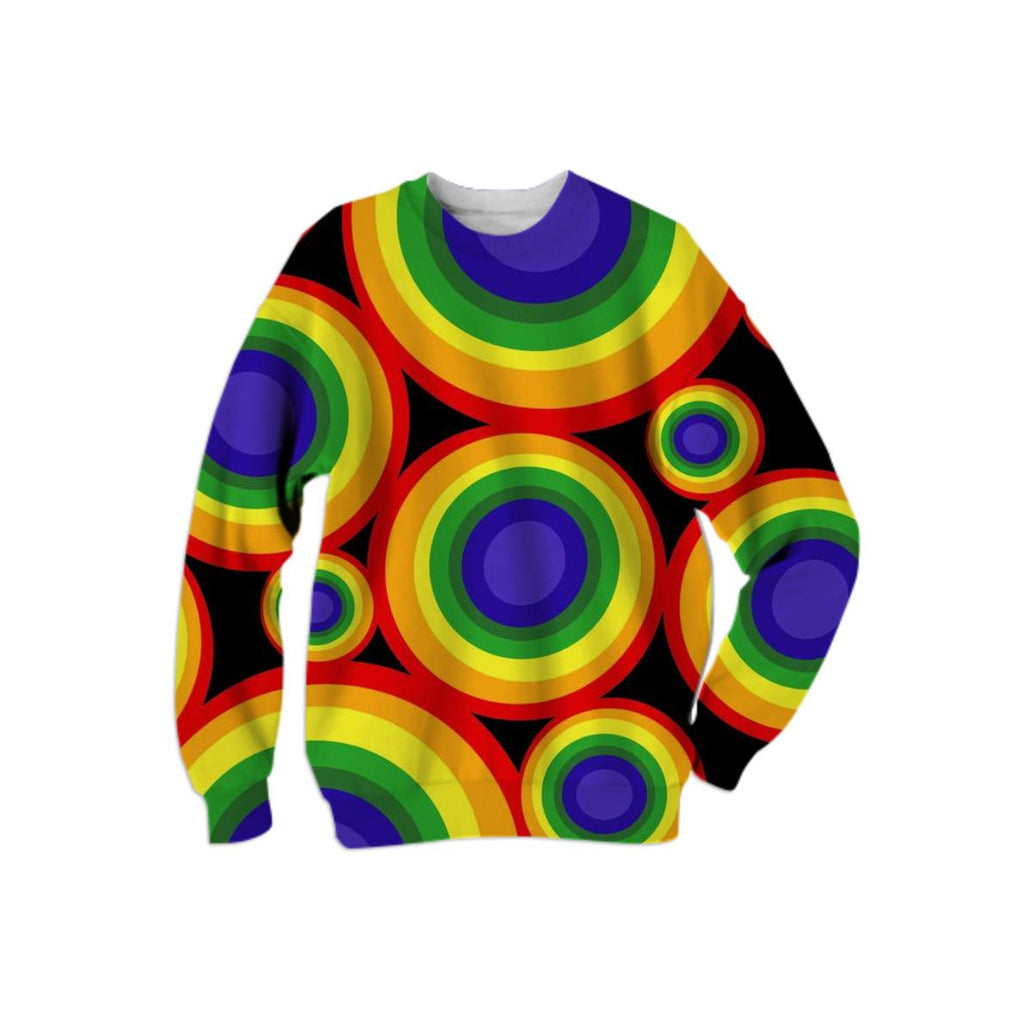 Retro Rainbow Gay Pride Sweatshirt