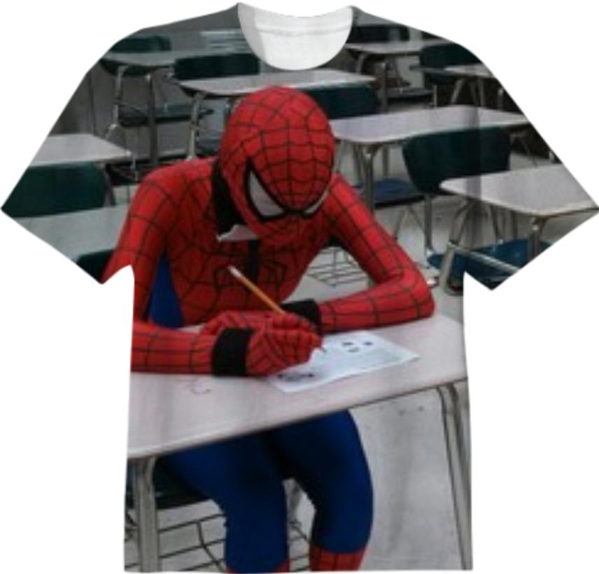 Spiderman Goes To School