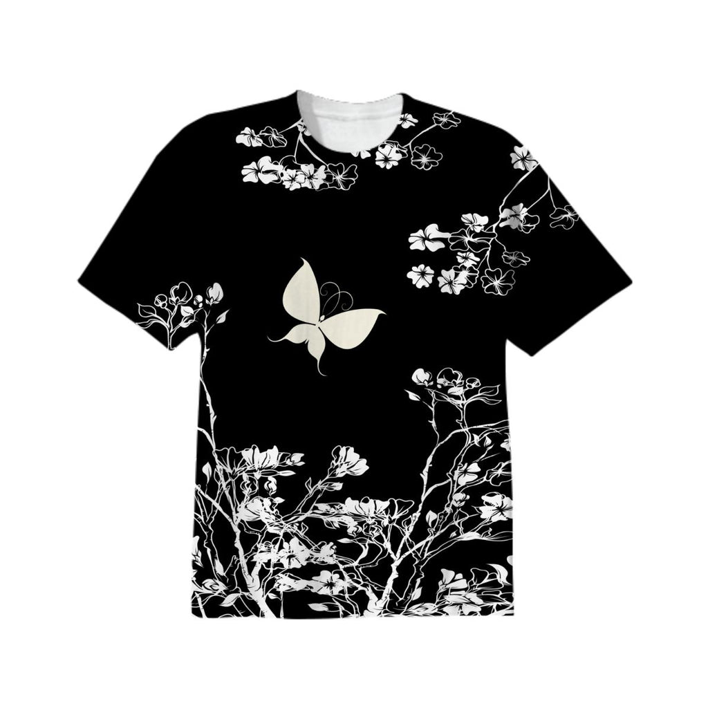 Stylish black and white Butterfly