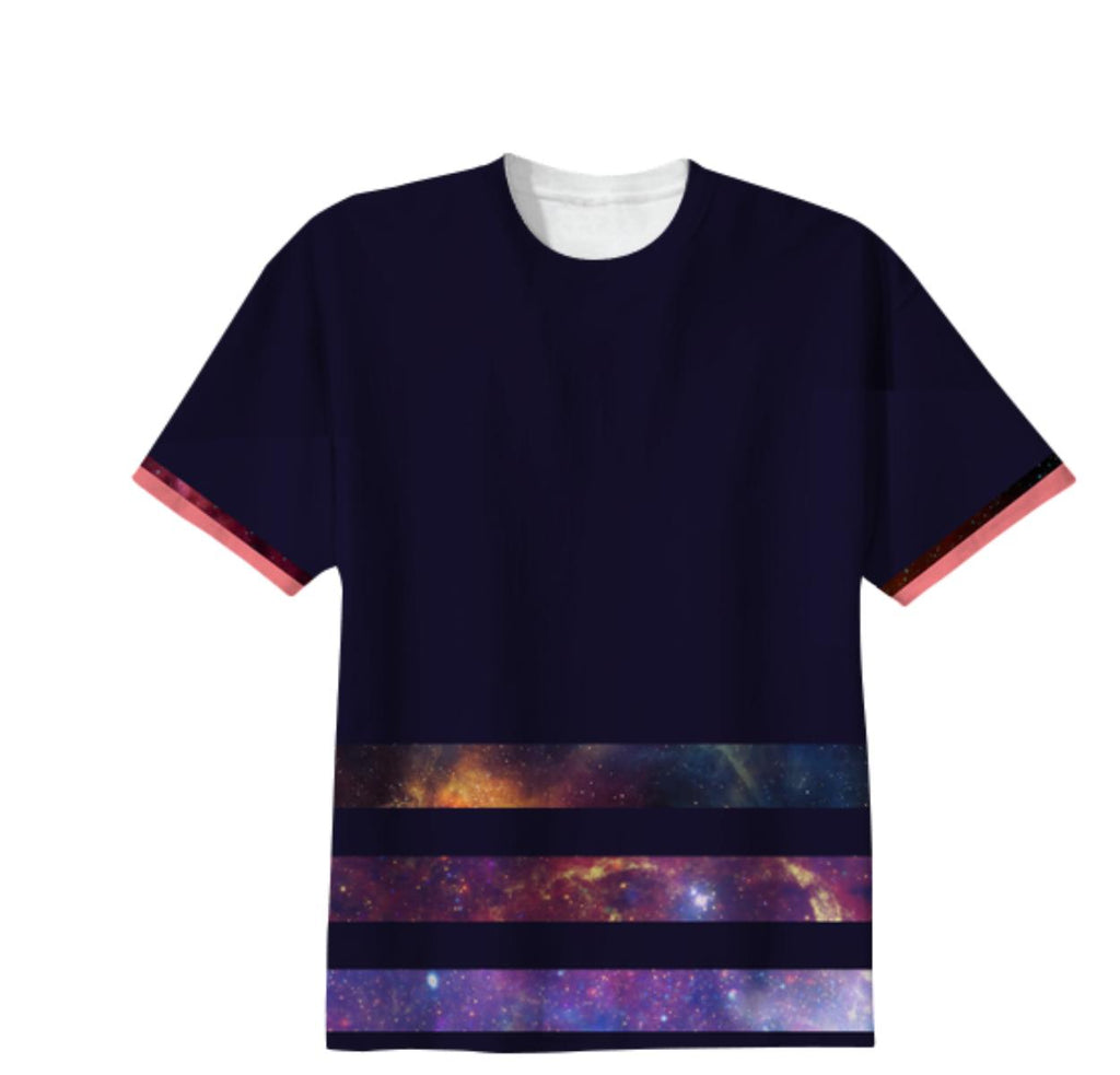 Space stripes shirt