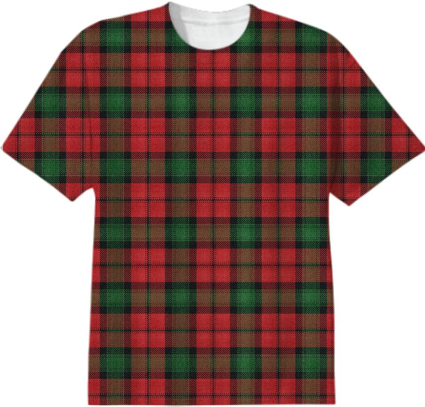 TARTAN GREEN RED