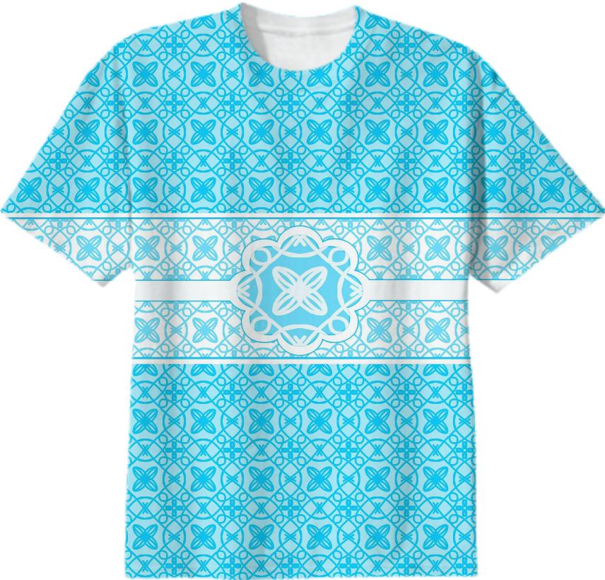 Teal Pattern TShirt