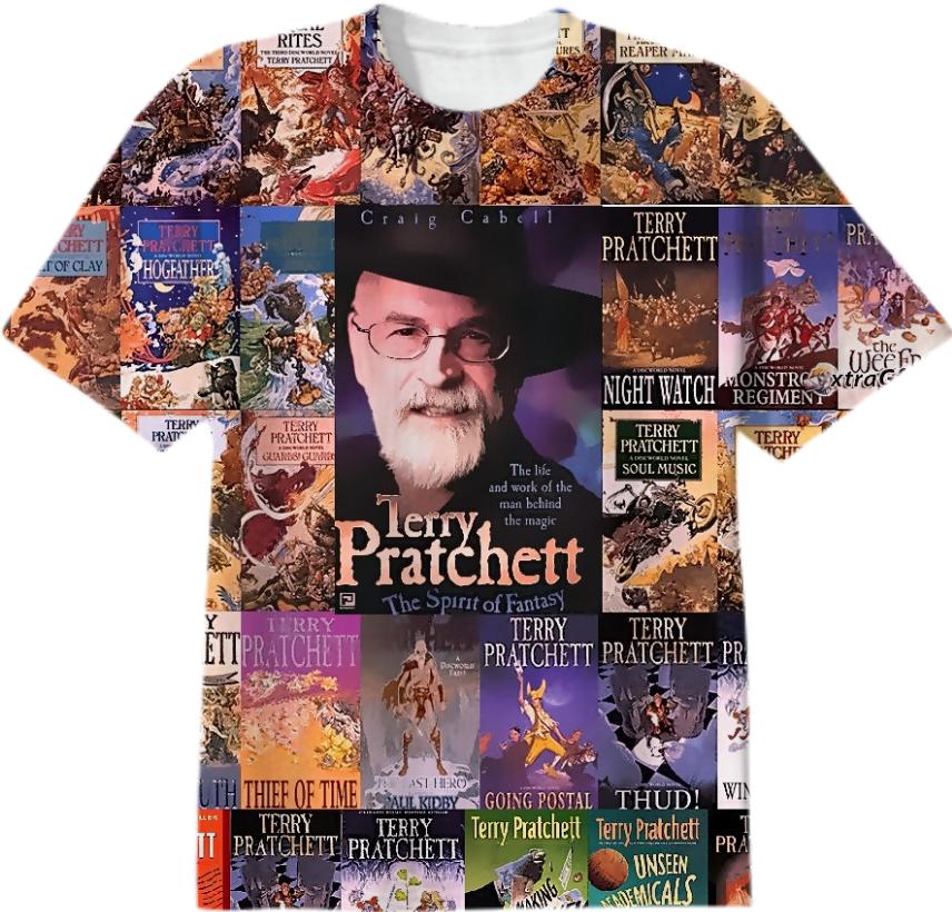 Terry Pratchett Tribute T Shirt