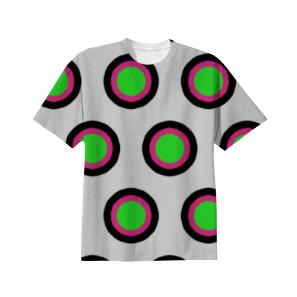 Tricolor Polka Dot Shirt