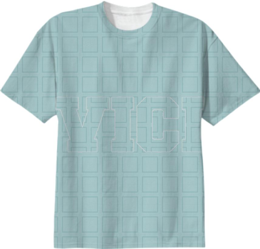 Vici Turq Casual T Shirt by Hammond Ozakpolor
