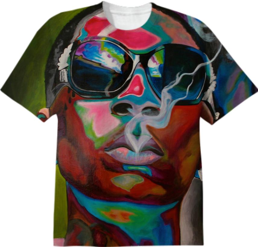 Vybz Kartel Portrait T shirt
