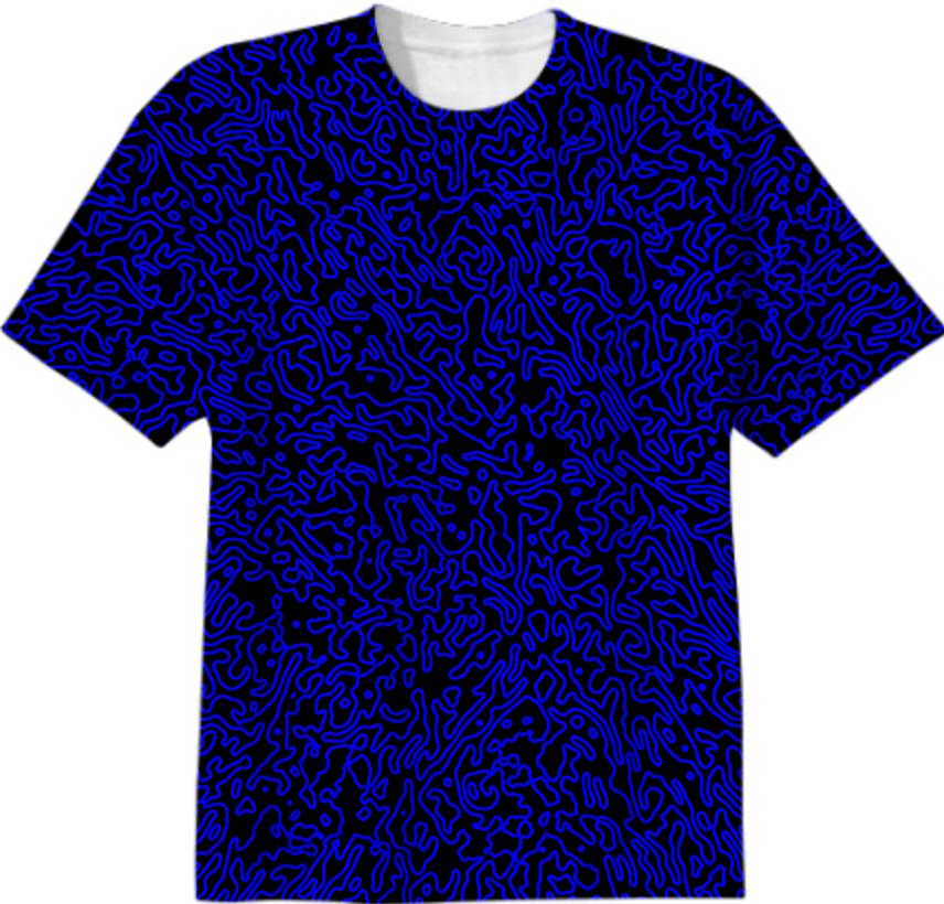 Zebra Camo Blue Black