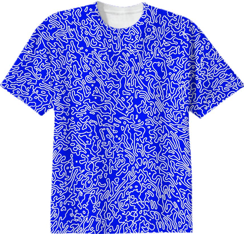 Zebra Camo Blue