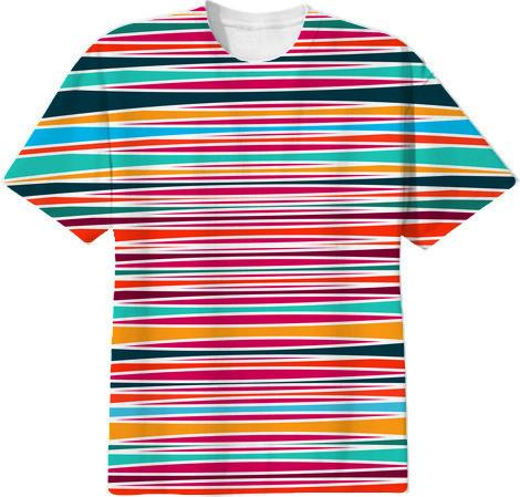 Colorful abstract lines pattern