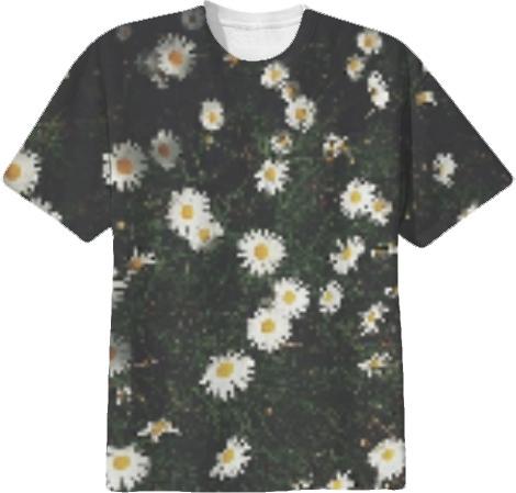 daisy garden dirt and summer shirt