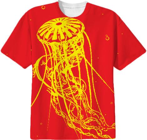 Deadly Jellyfish Red