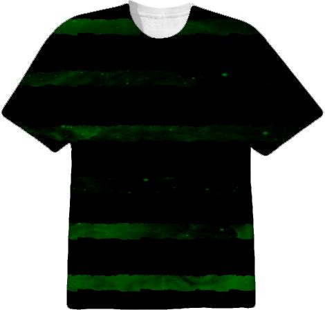 Green Grunge Stripe