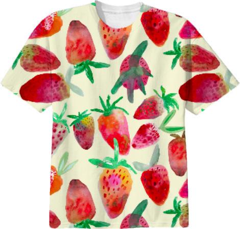 Juicy Strawberry Print