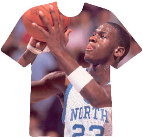 t shirt michael jordan north carolina