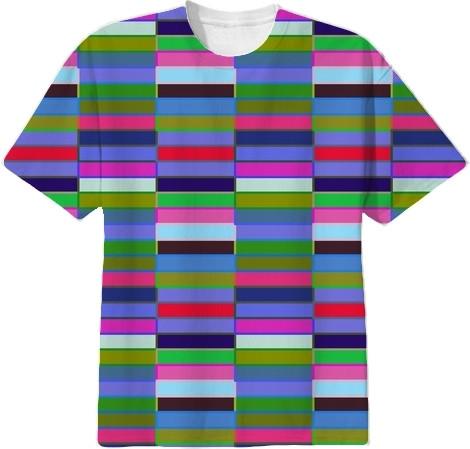 Multi Colored Geometric Abstract