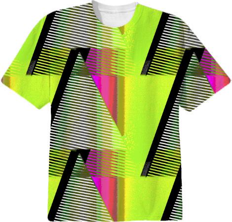 Neon 80s Pattern Print